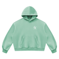 Unisex vintage-look boxy fleece-hoodie