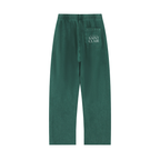 Rechte joggingbroek met ‘mineral wash’-effect