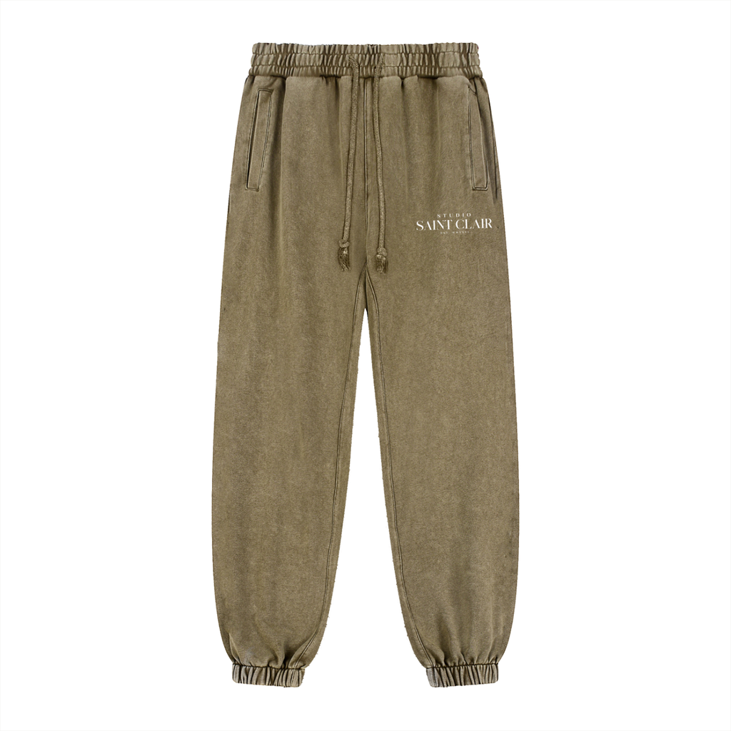 Snow Wash Heavyweight Sweatpants