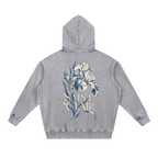 Snow Wash Hand-Frayed Heavyweight  Hoodie