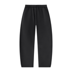Unisex Vintage Wash Barrel-Leg Fleece Sweatpants