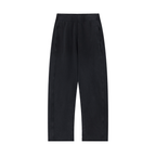 Rechte joggingbroek met ‘mineral wash’-effect