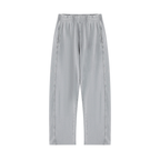 Rechte joggingbroek met ‘mineral wash’-effect